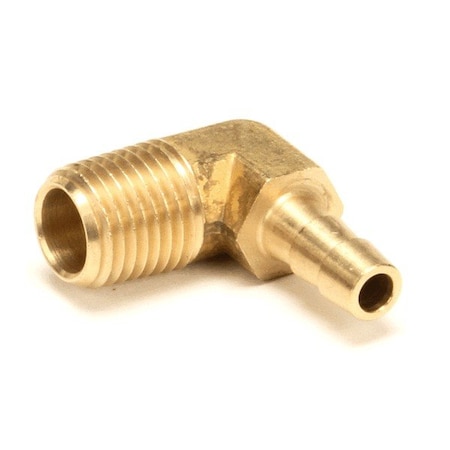 Accutemp Brass Elbow, 1/4 Hose  Barb X 1/4 Male Npt AT0P-2628-1